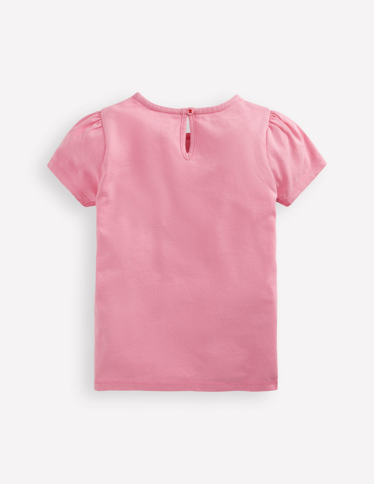 Oberteil mit Puffärmeln und Superstich-Rosa Einhörner-2