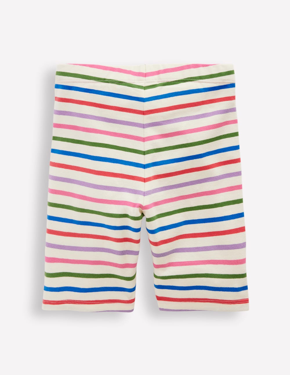 Radlerhose-Ackerbohnengrün/Pink, Gestreift-2