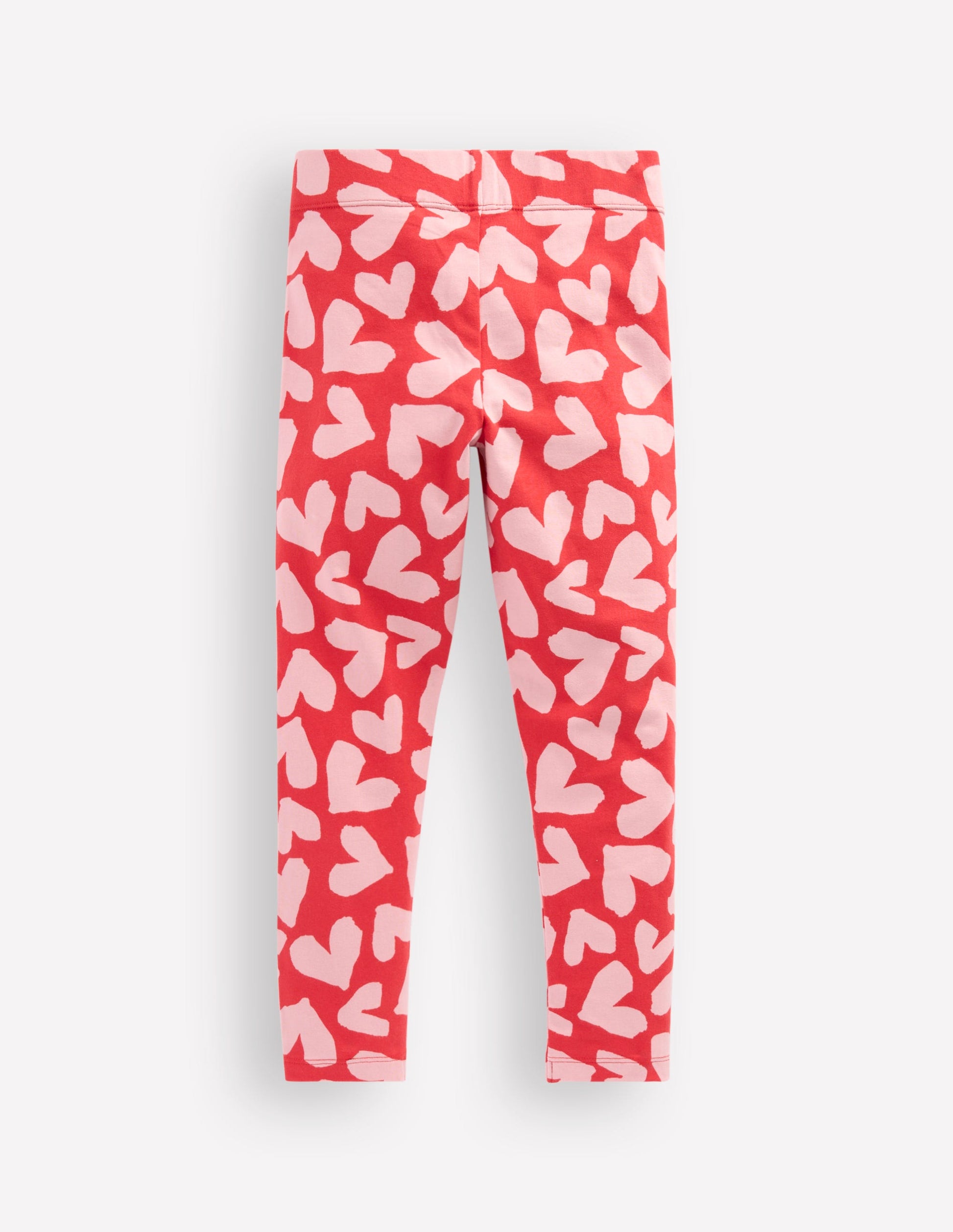 Lustige Leggings-Rot Herzen-2