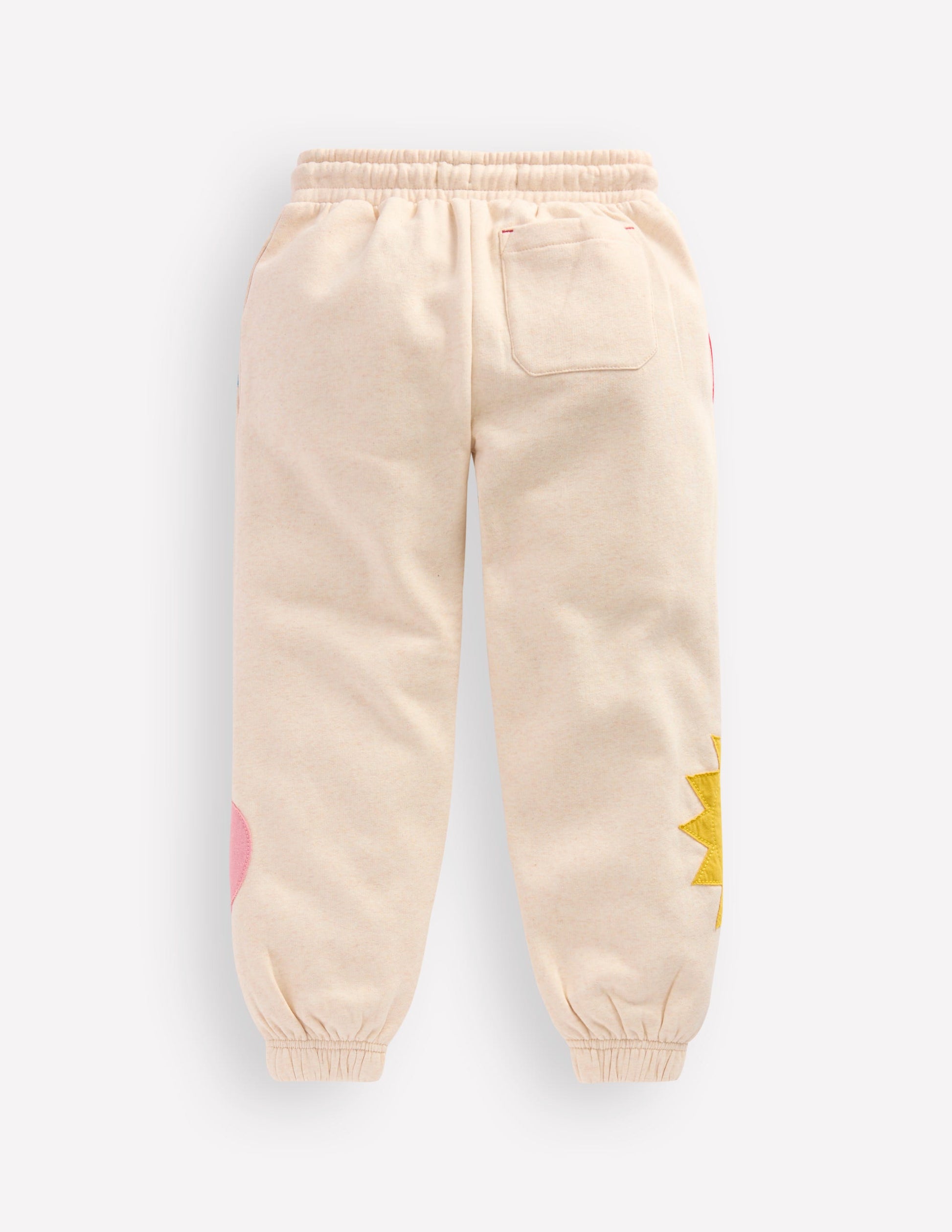 Bequeme Jogginghose mit Druck-Applizierte Formen-2