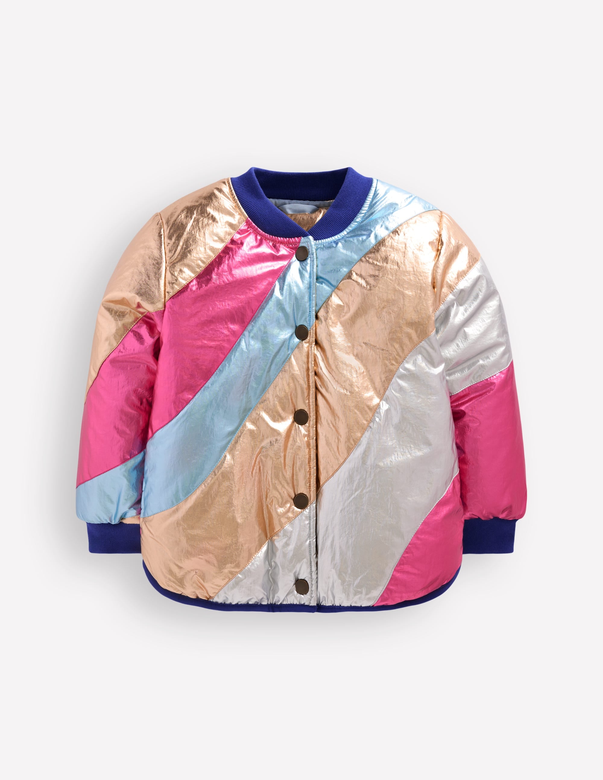 Lustige Bomberjacke-Metallic-Wellen - Image 1