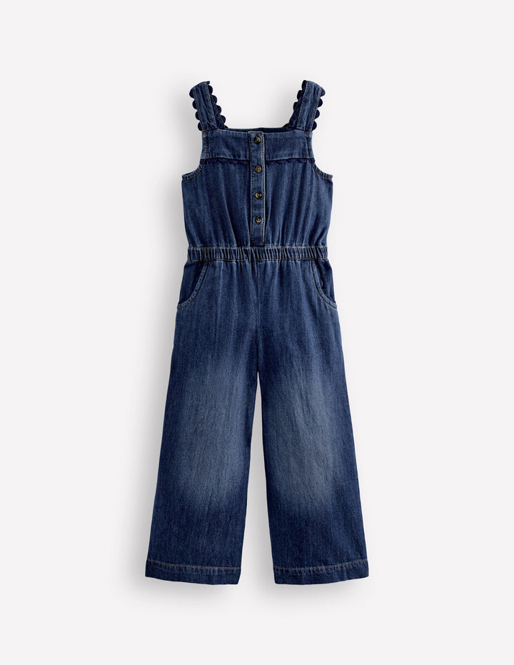 Gewebter Jumpsuit-Medium Vintage