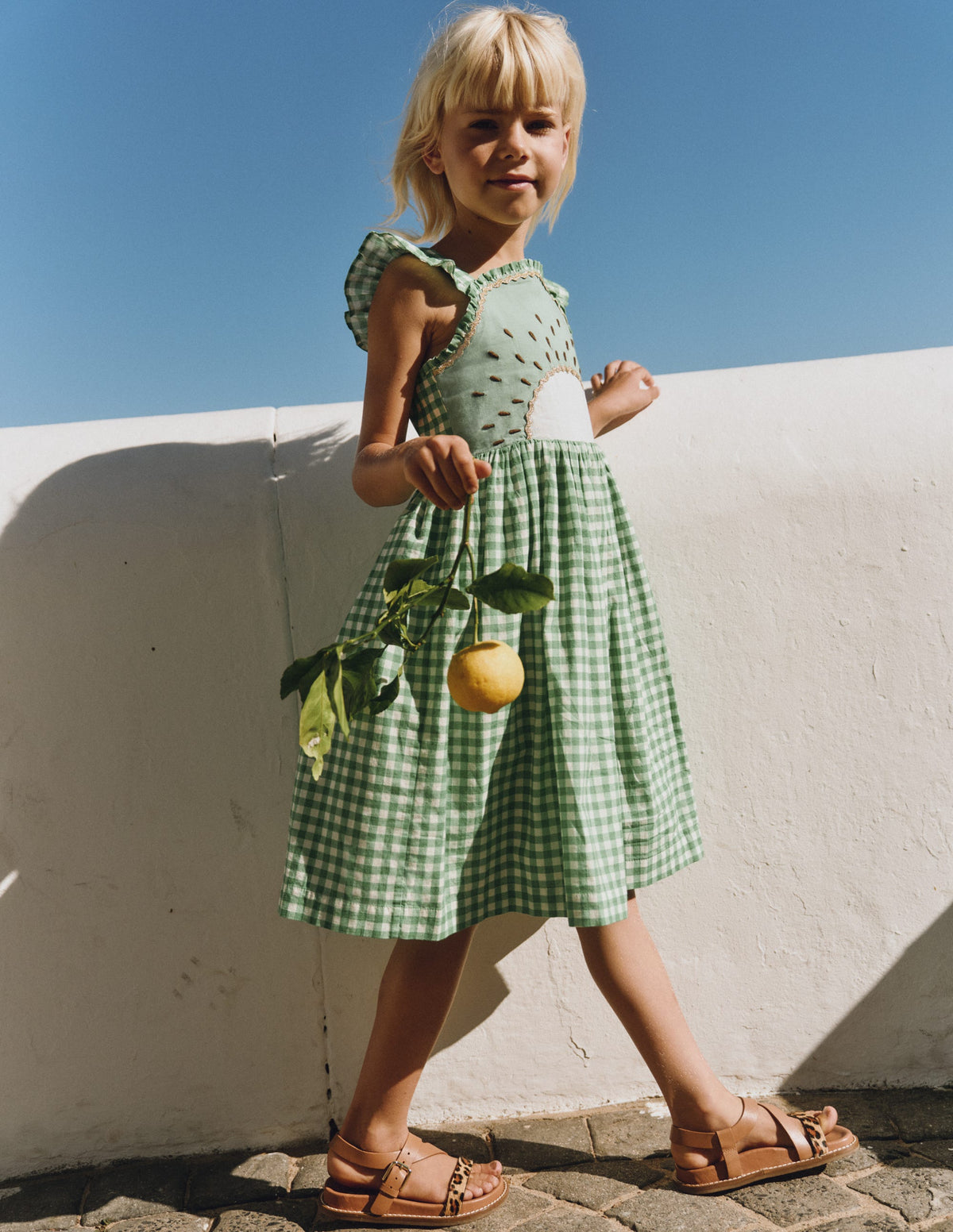 Originelles Trägerkleid-Kiwi - Image 4