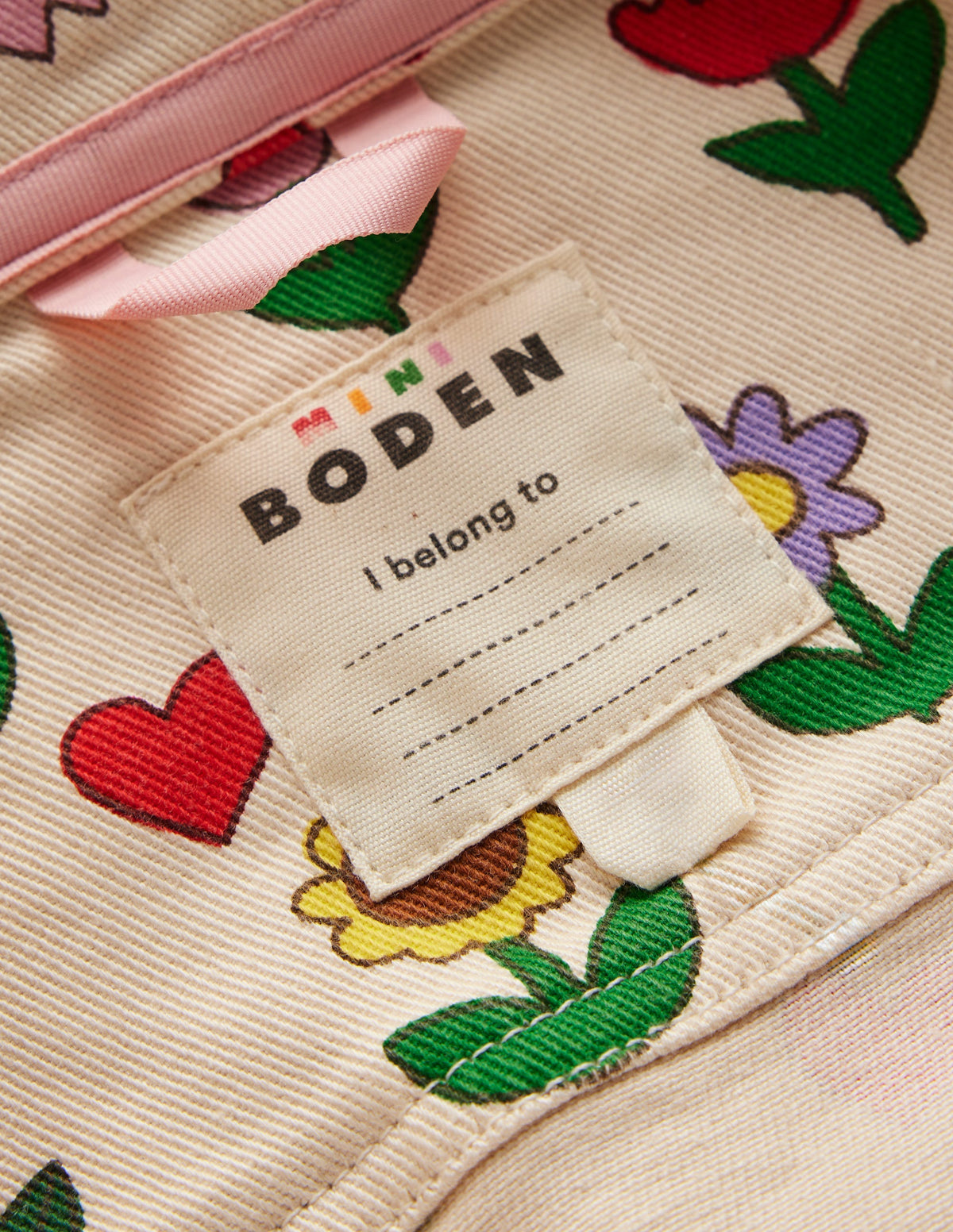 Denim Jacket-Ivory Sunflower Garden - Image 7