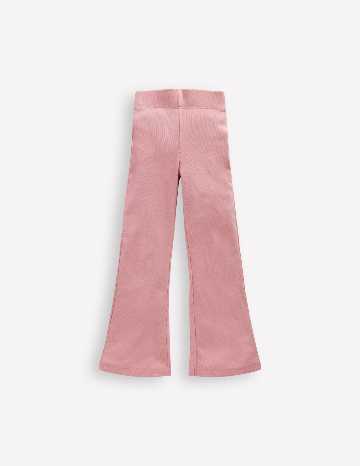 Gerippte, ausgestellte Leggings-Vintage-Rosa-2