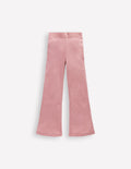 Gerippte, ausgestellte Leggings-Vintage-Rosa