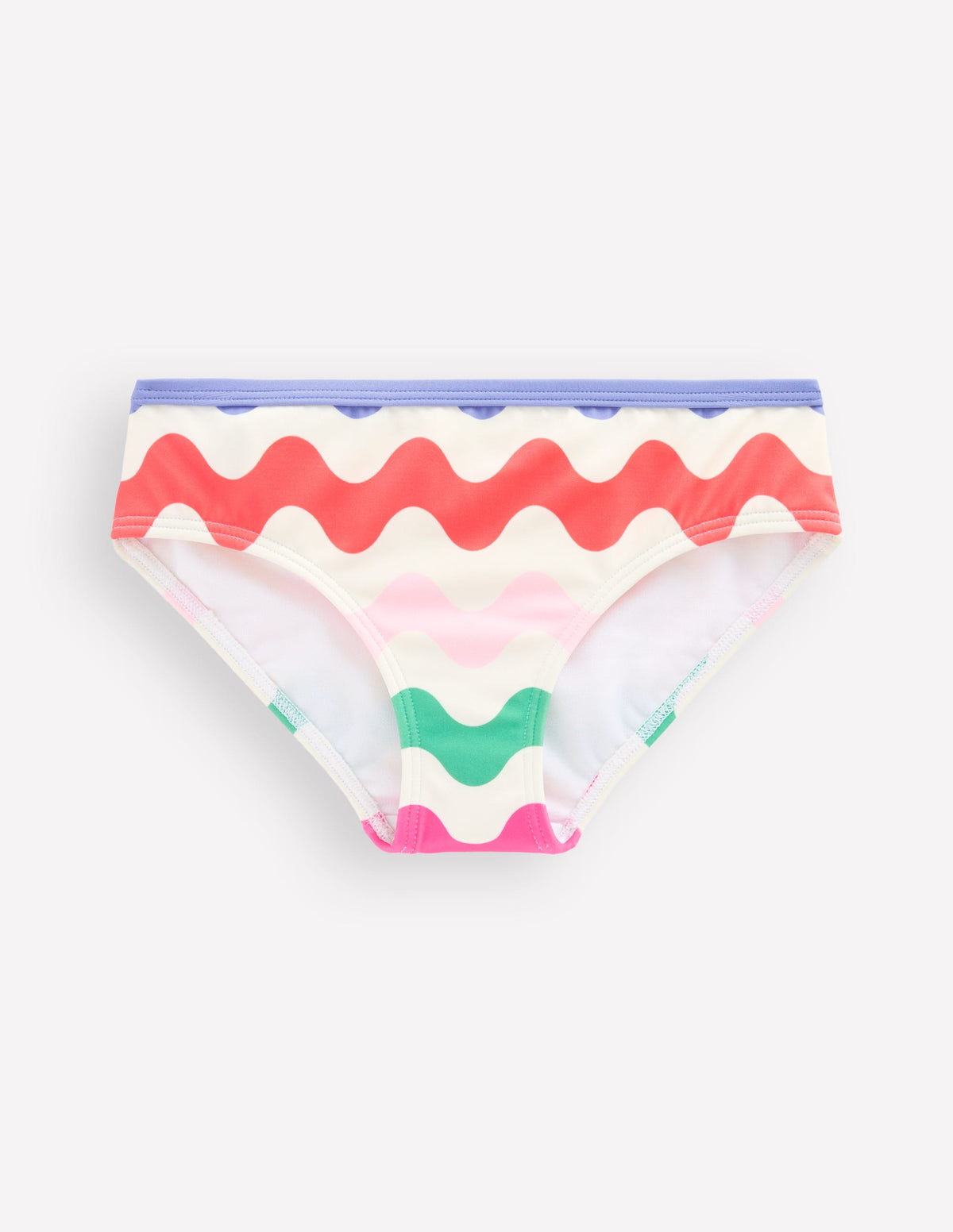 Gemusterte Bikinihose-Bunt Welle - Image 1