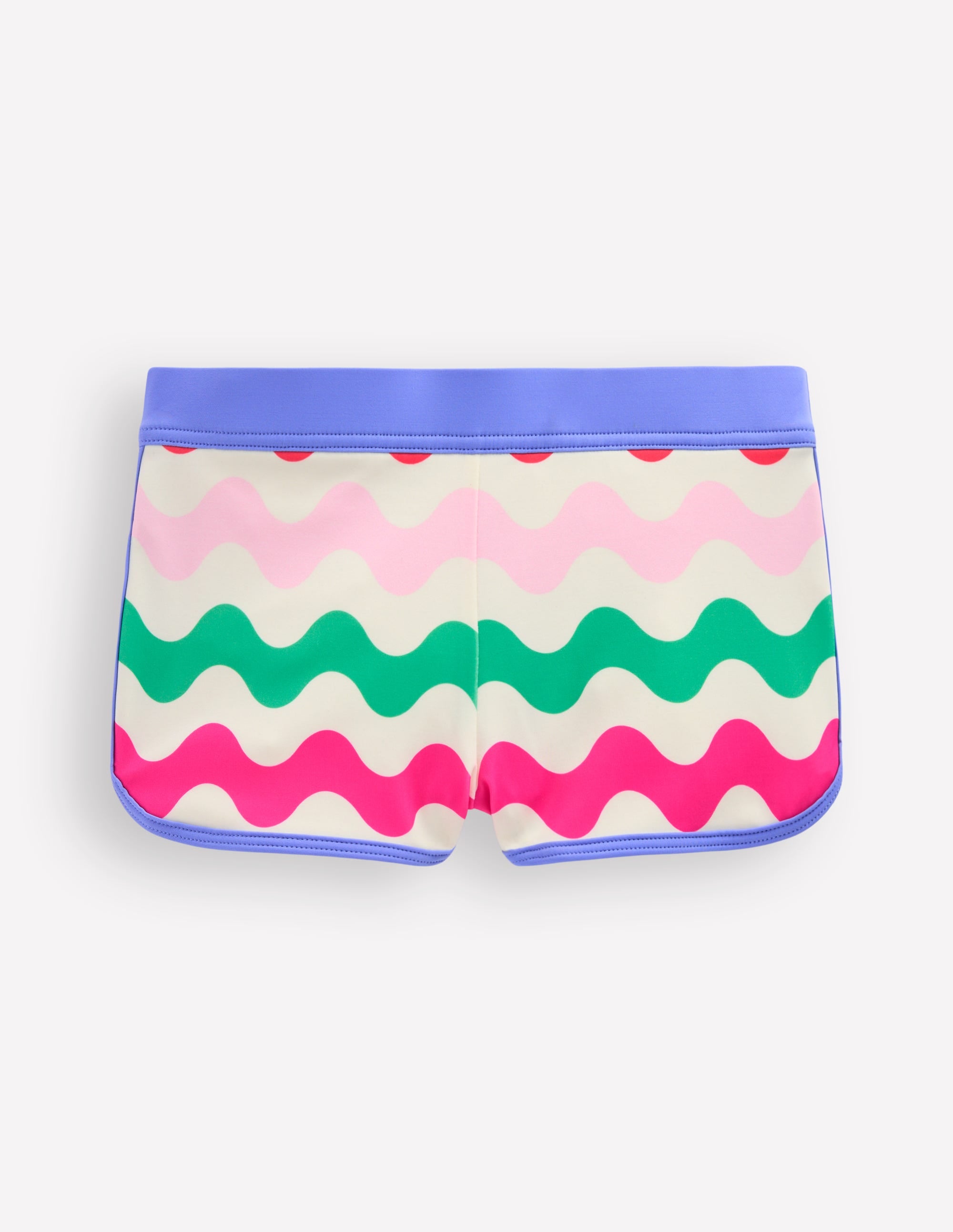 Gemusterte Badeshorts-Bunt Welle - Image 1