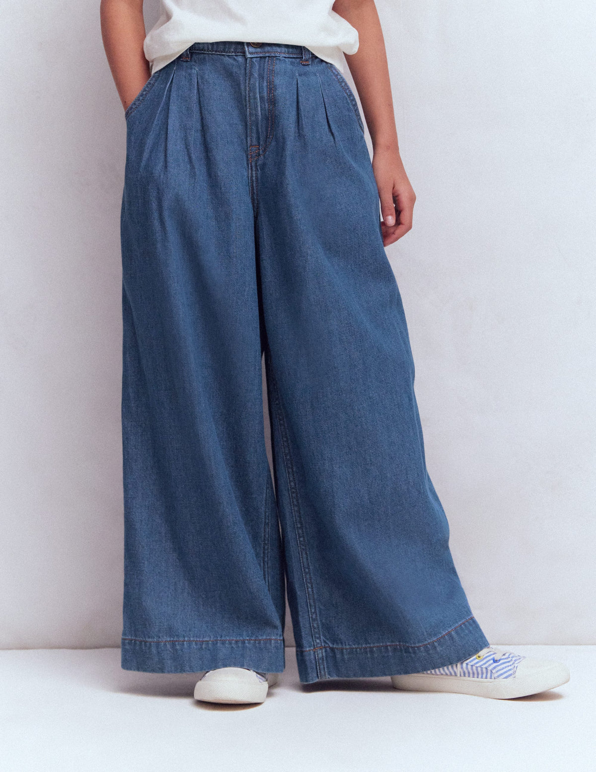 Jupe-culotte plissée-Vintage moyen-3