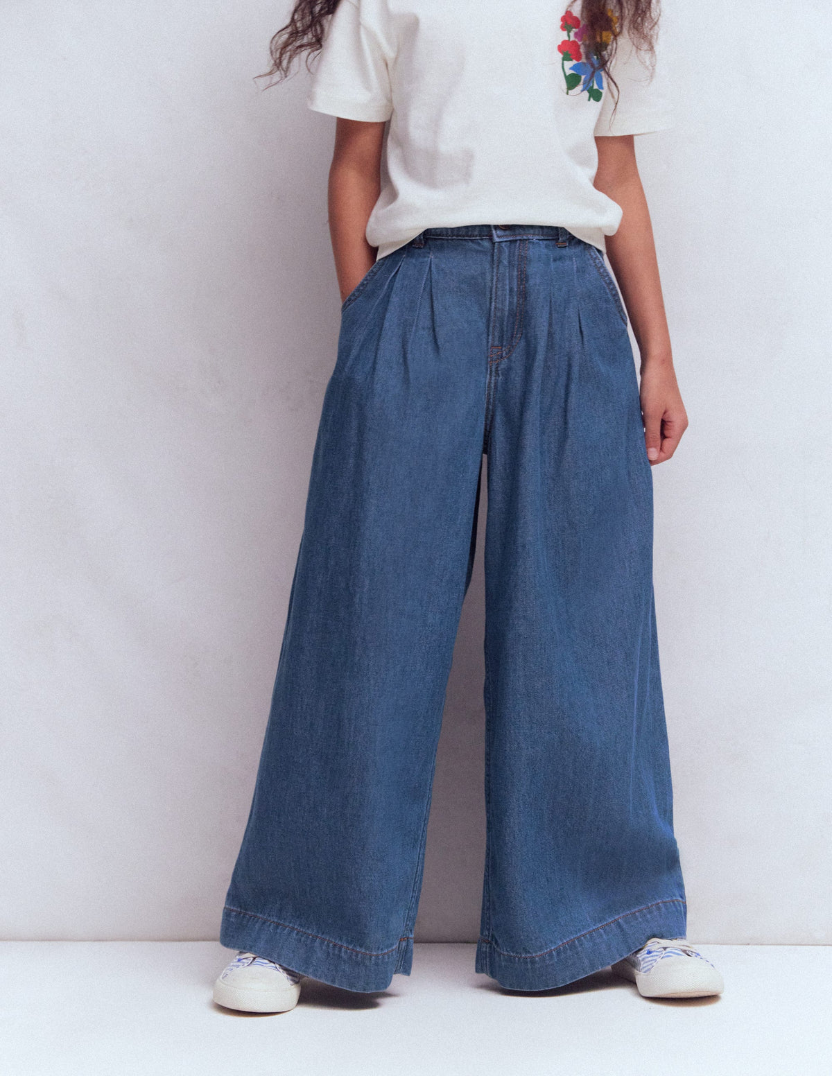 Jupe-culotte plissée-Vintage moyen-4