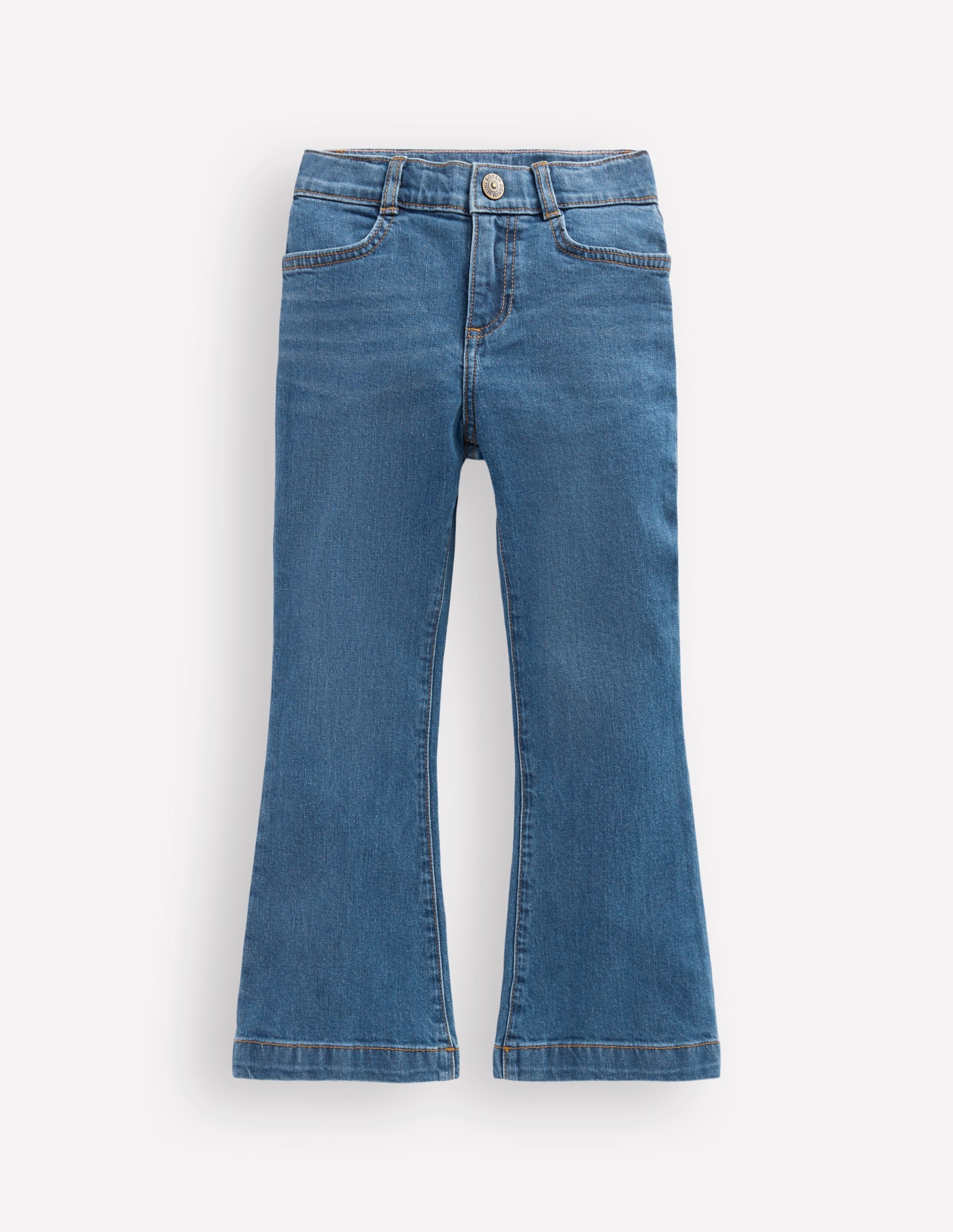 Kick Flare Jeans-Mid Vintage - Image 4