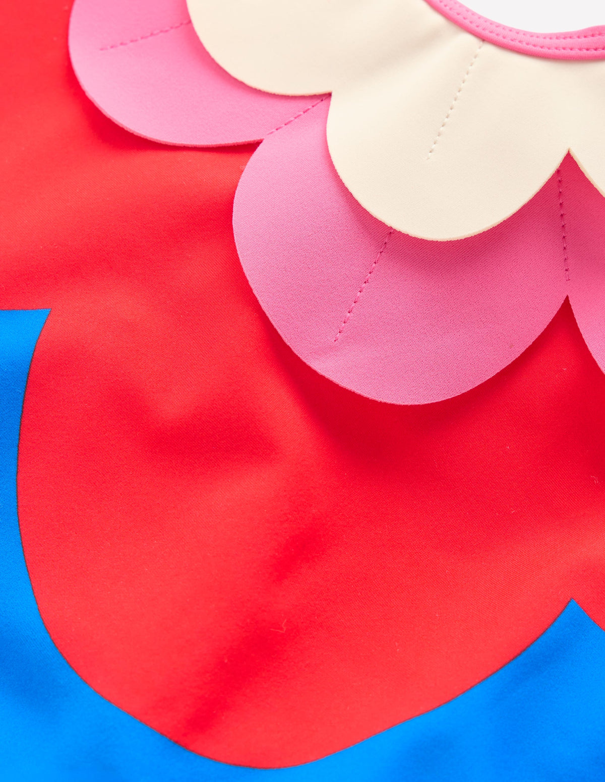 Badeanzug mit einem Träger und Applikation-Cut-out Blume - Image 3