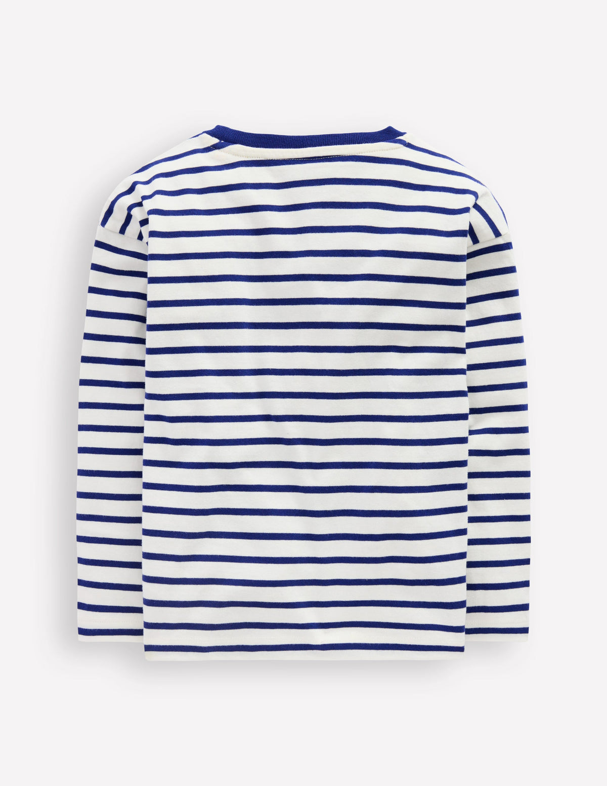 Bretonshirt mit Streifen-Dunkelblau/Ecru - Image 2