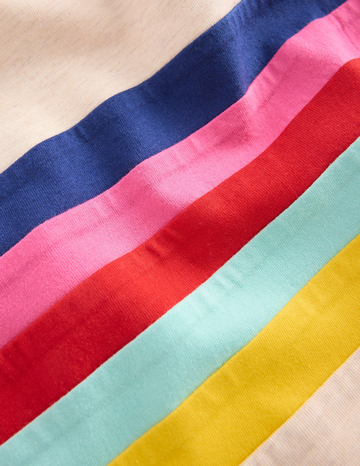 Bretonshirt mit Streifen-Haferbeige Meliert Streifen - Image 3