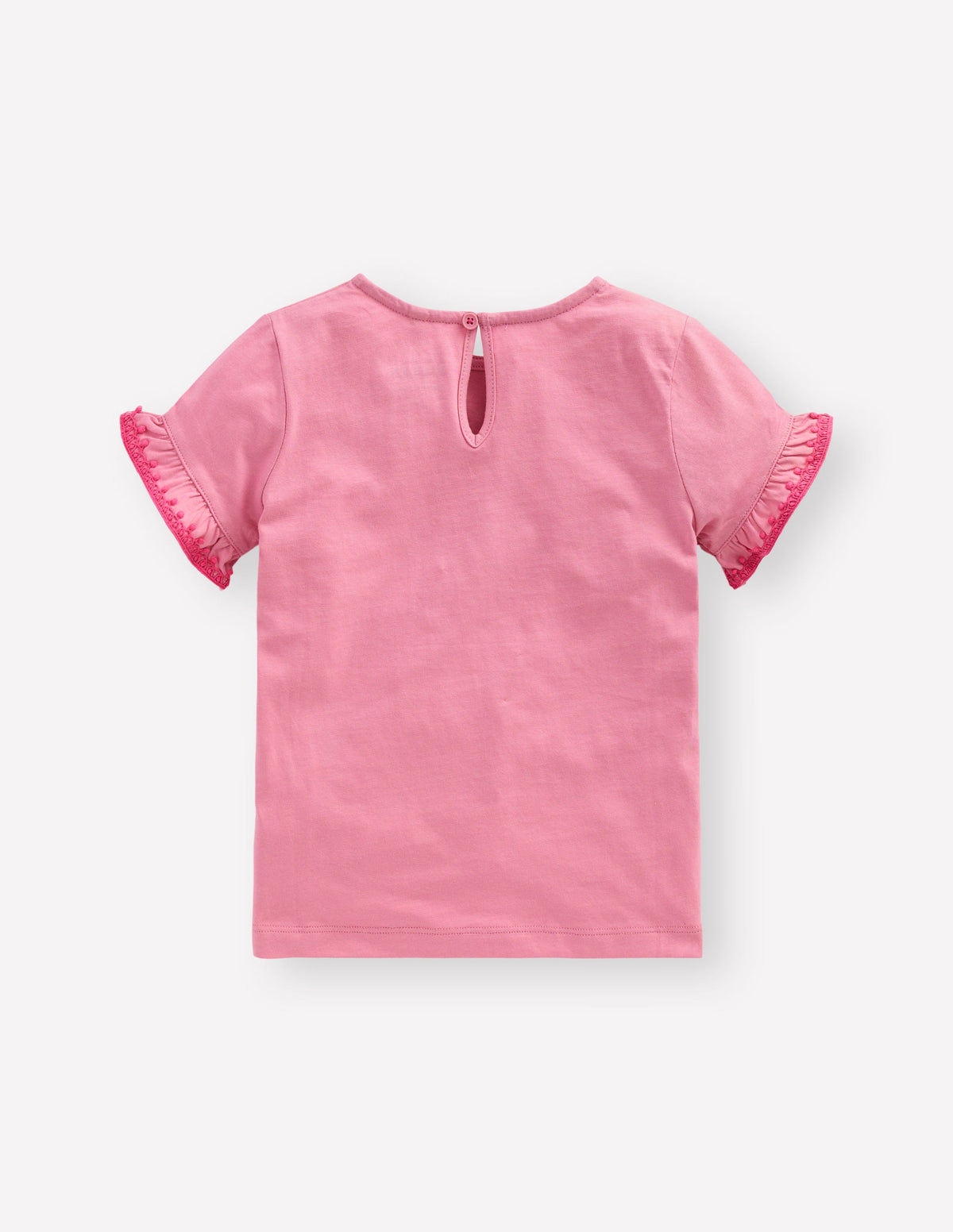 Ruffle Sleeve T-shirt-Polignac - Image 2