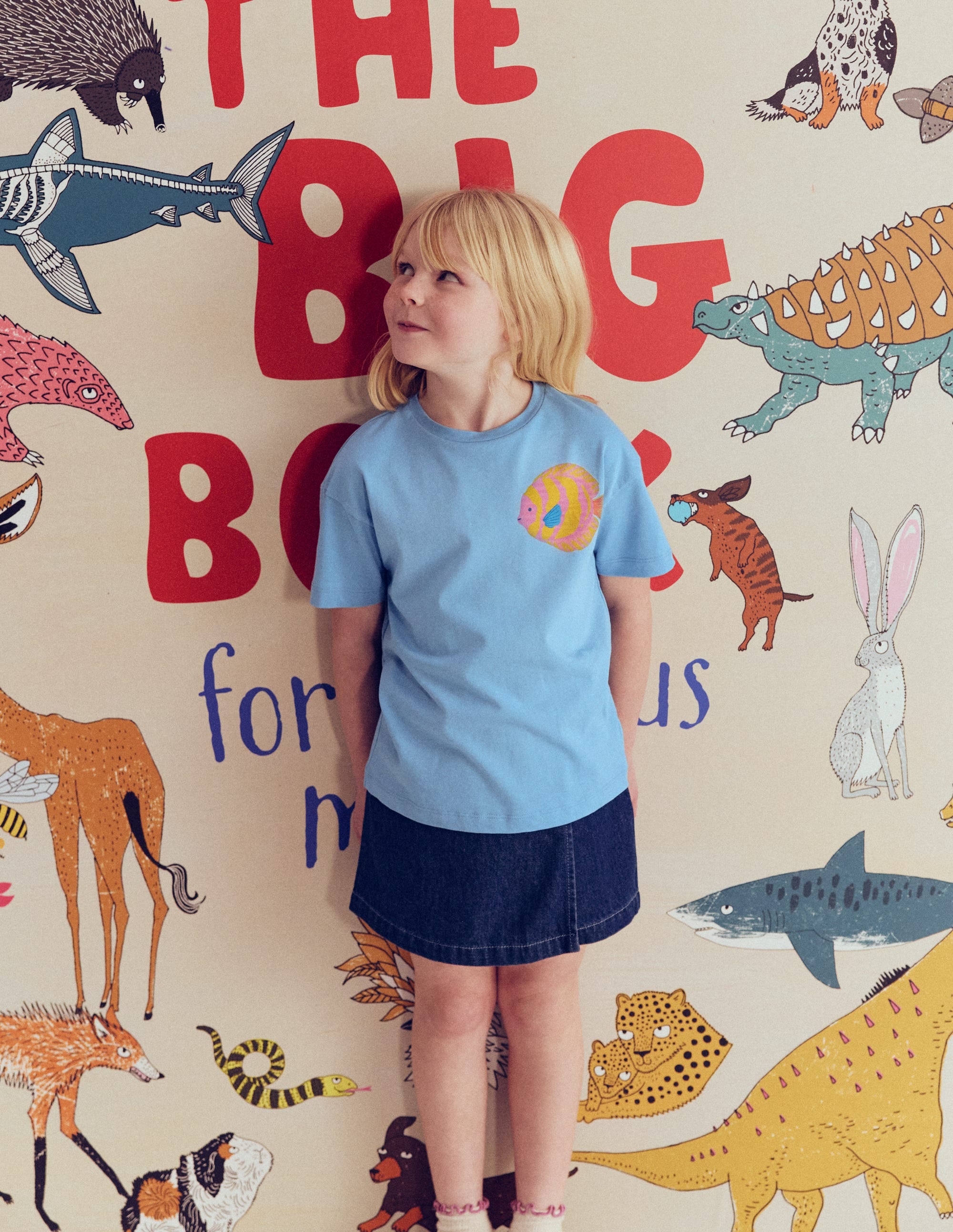 T-Shirt mit Druck-Blaues Meeresleben - Image 4