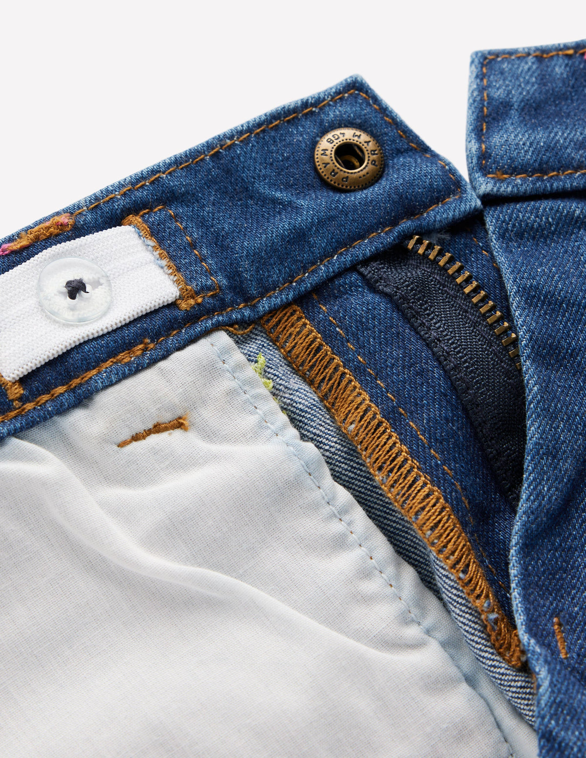 Jeansshorts-Medium Vintage Bestickt - Image 4