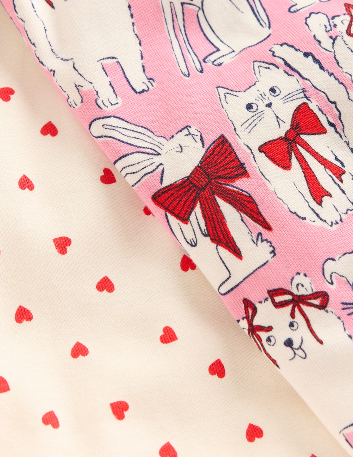 Twin Pack Snug Pyjamas-Bubblegum Pink Favourite Pets - Image 3