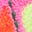 Bestickte Frottee-Shorts-Blaue Stickerei