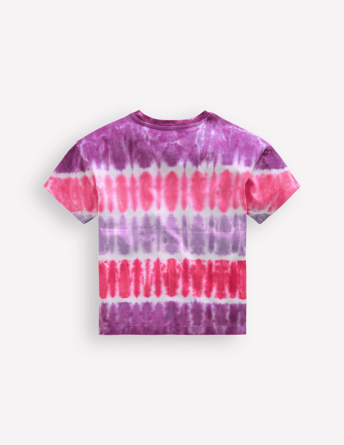 Oberteil mit Batikmuster und Logo-Rosa, Batikmuster-3