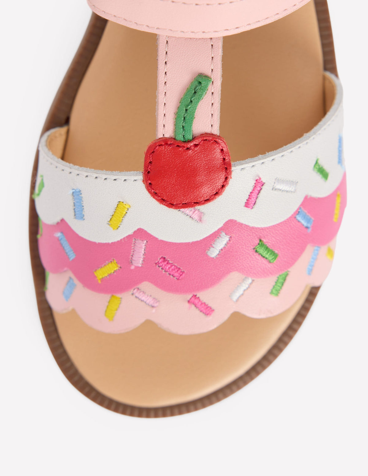 Lustige Ledersandalen-Eiscreme-3