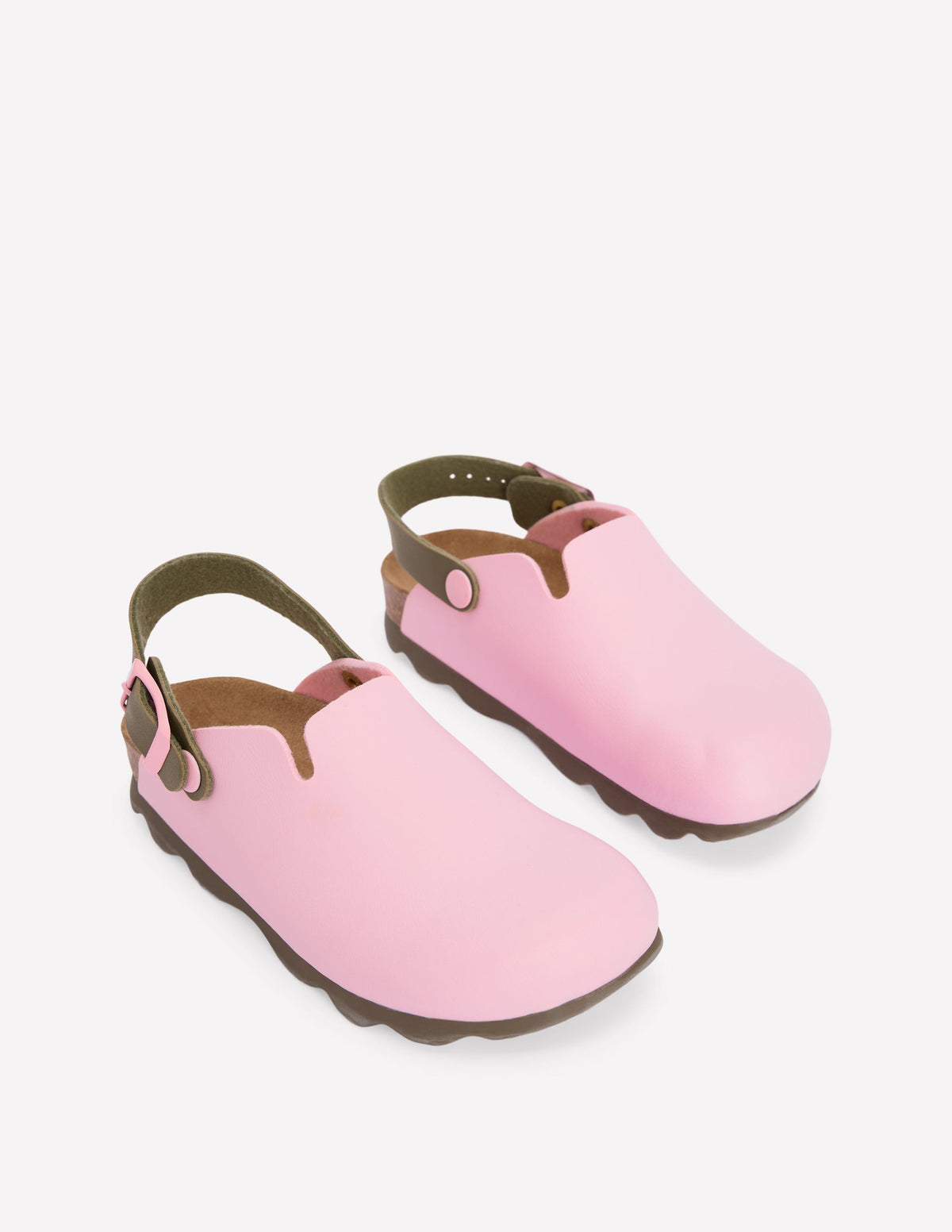Clogs in Blockfarben-STRANDGRASNELKE/ BEINWELL - Image 2