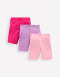 Radlerhosen im 3er-Pack-ROSA