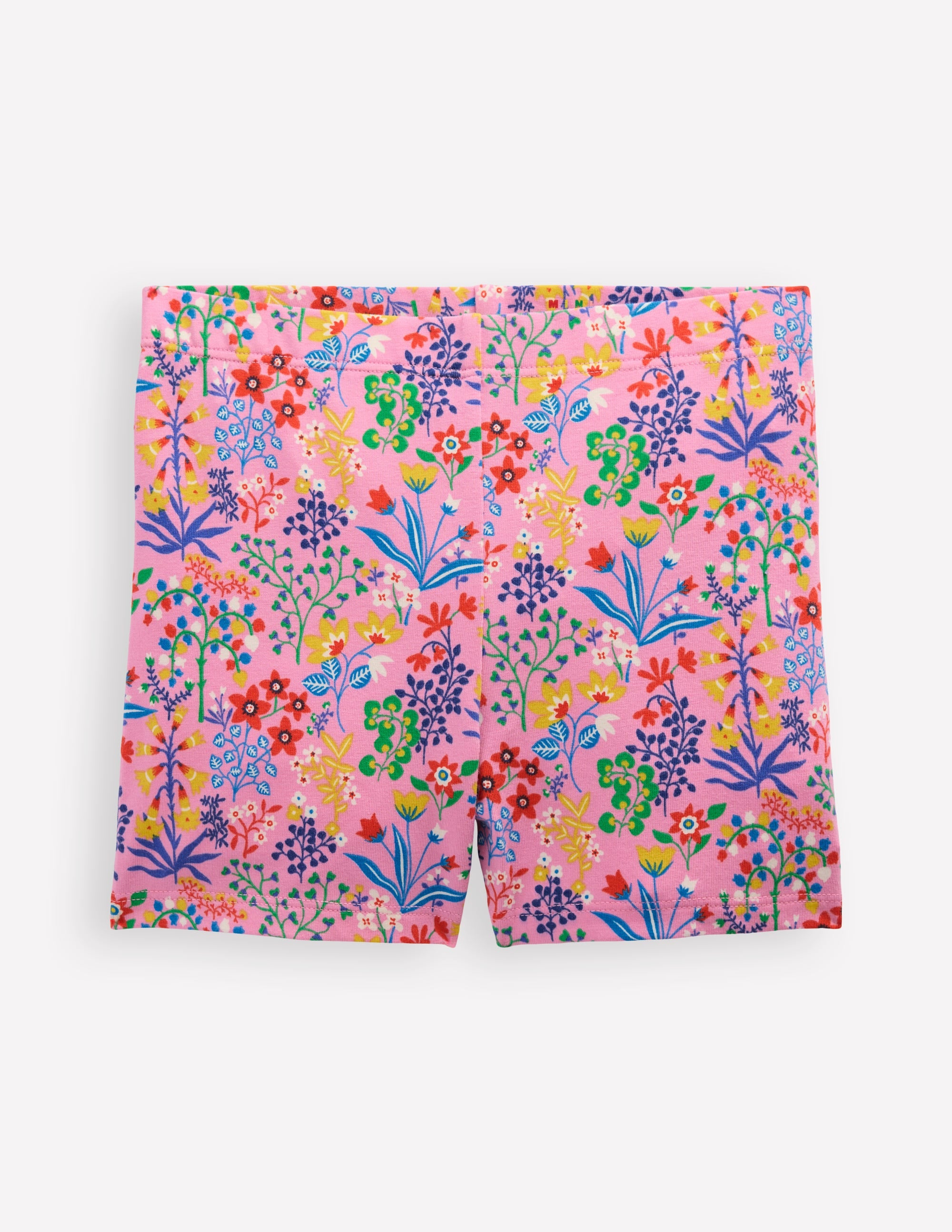 Radlerhose-Wiesenrosa Garten Blumenmuster - Image 1