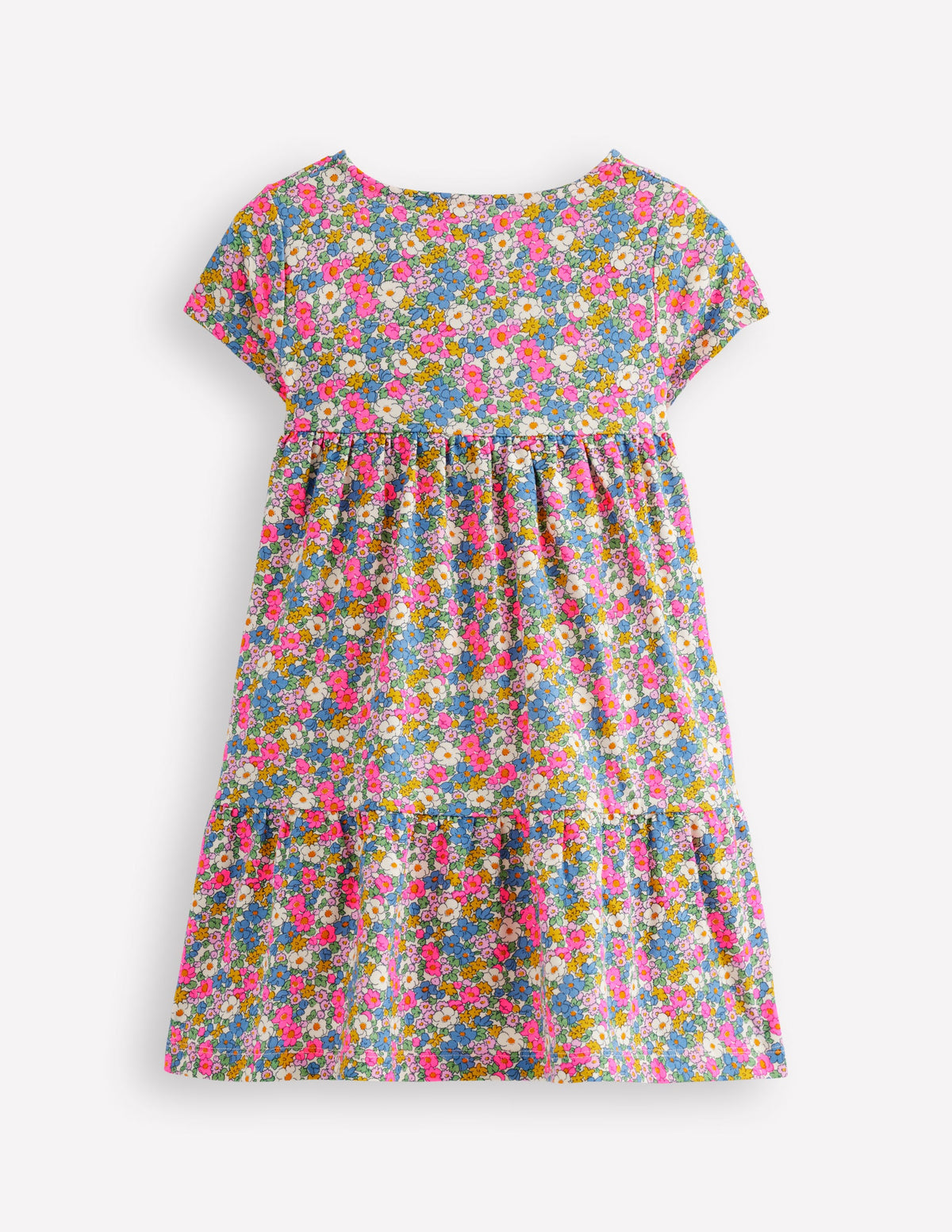 Robe tournoyante Ariel en jersey-Motif petites fleurs-2