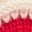 Strick-Shorts-Neon Bunt Streifen