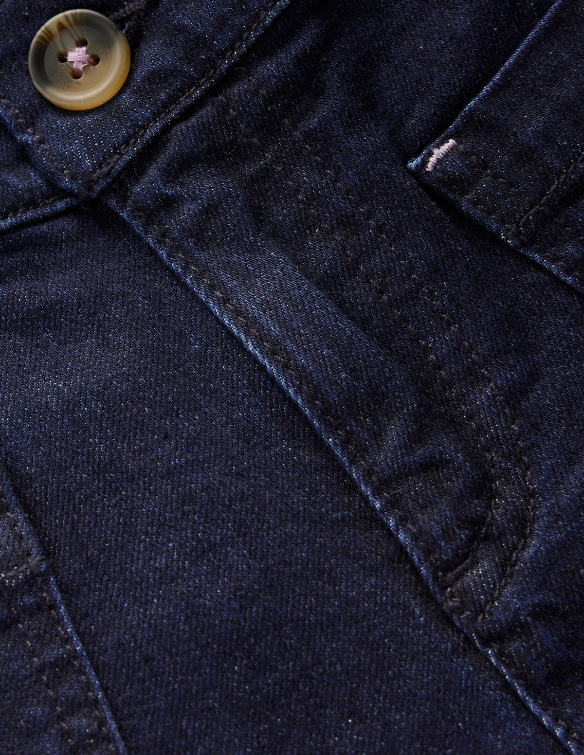 Shorts mit aufgesetzten Taschen-Dunkle Waschung - Image 3