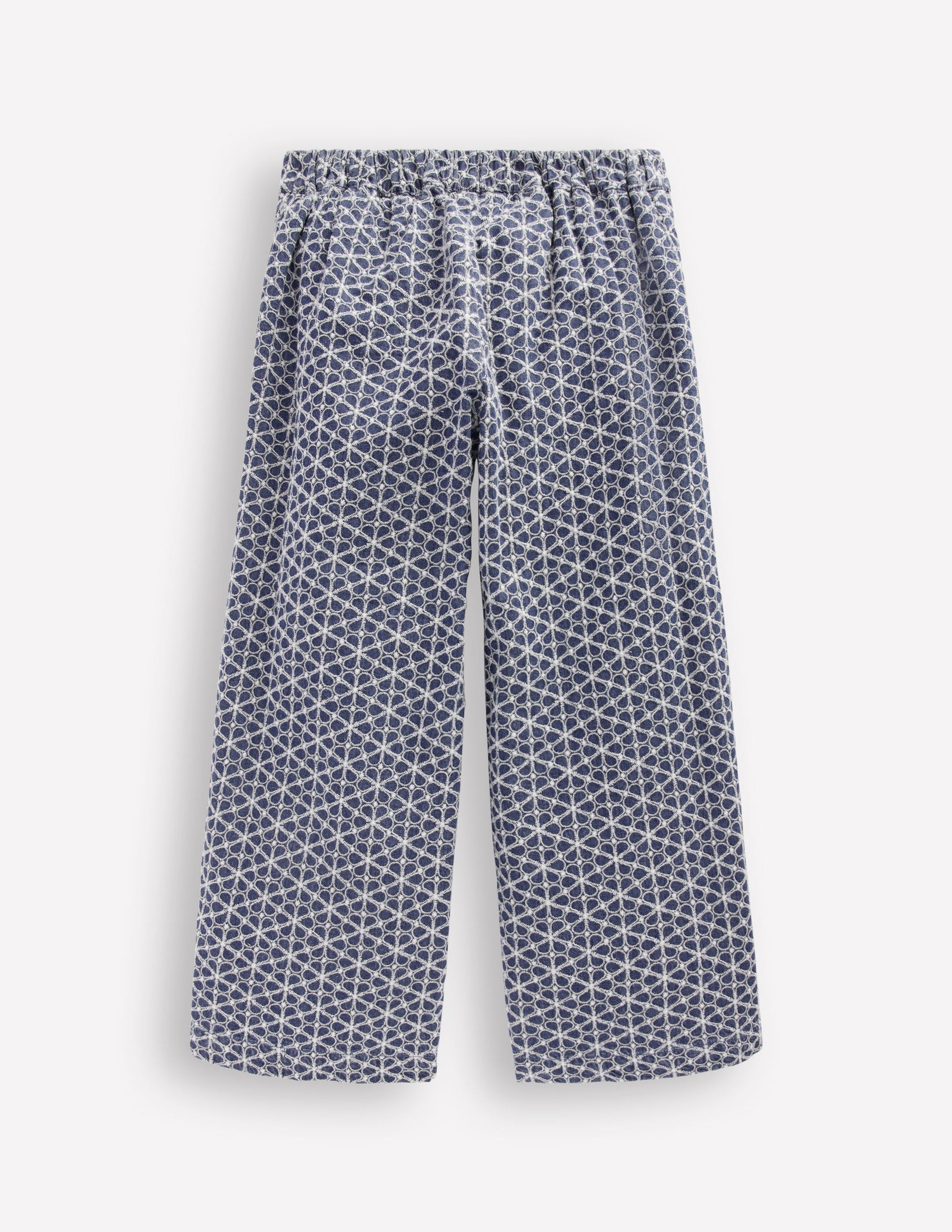 Occasion Trousers-Chambray Broderie-2