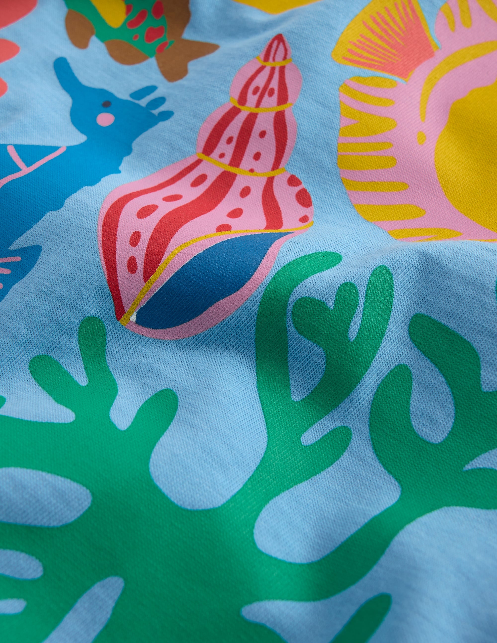T-Shirt mit Druck-Blaues Meeresleben - Image 3