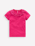 T-shirt à détails fleurs-Fandango