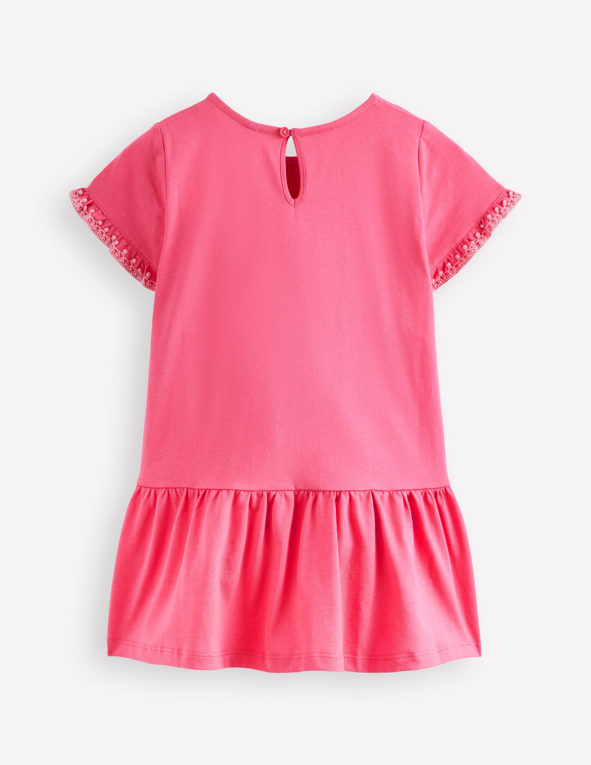 Tunika mit überschnittenen Schultern-ROSA - Image 2