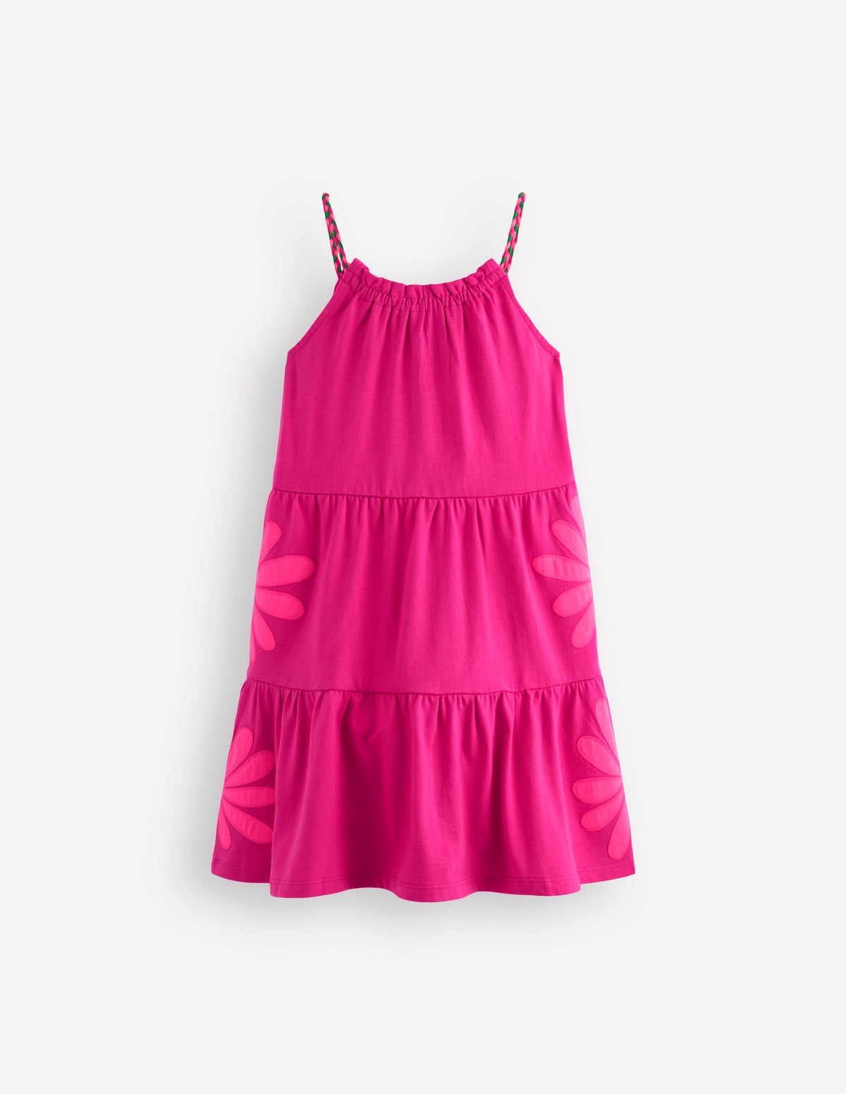 Enola Jerseykleid mit Applikation-Himbeerrosa Riesengänseblümchen - Image 2