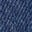Gestuftes Hemdblusenkleid-Blau, Faux-Uni