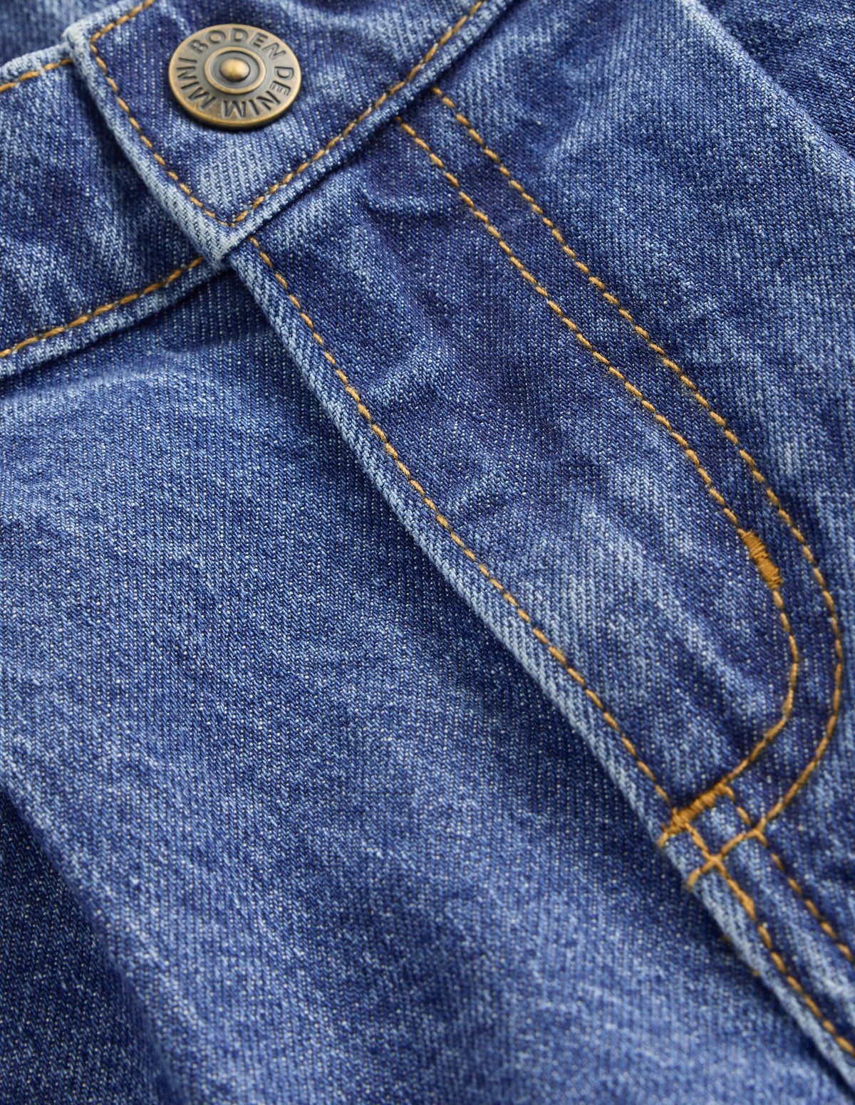Lange Jeansshorts-Mittlere Mischung Denim - Image 4