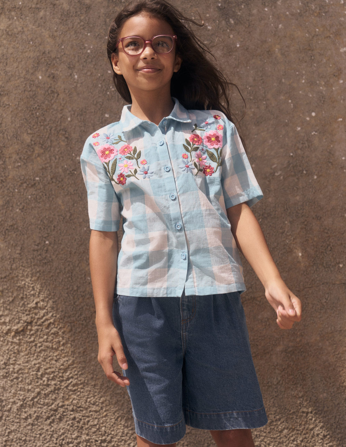 Lange Jeansshorts-Mittlere Mischung Denim - Image 6