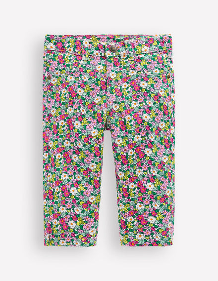 Pantacourt-Motif Summerflower Bed multi