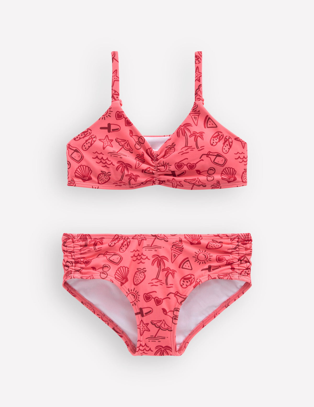 Geraffter Bikini-Rosa Ferien - Image 1