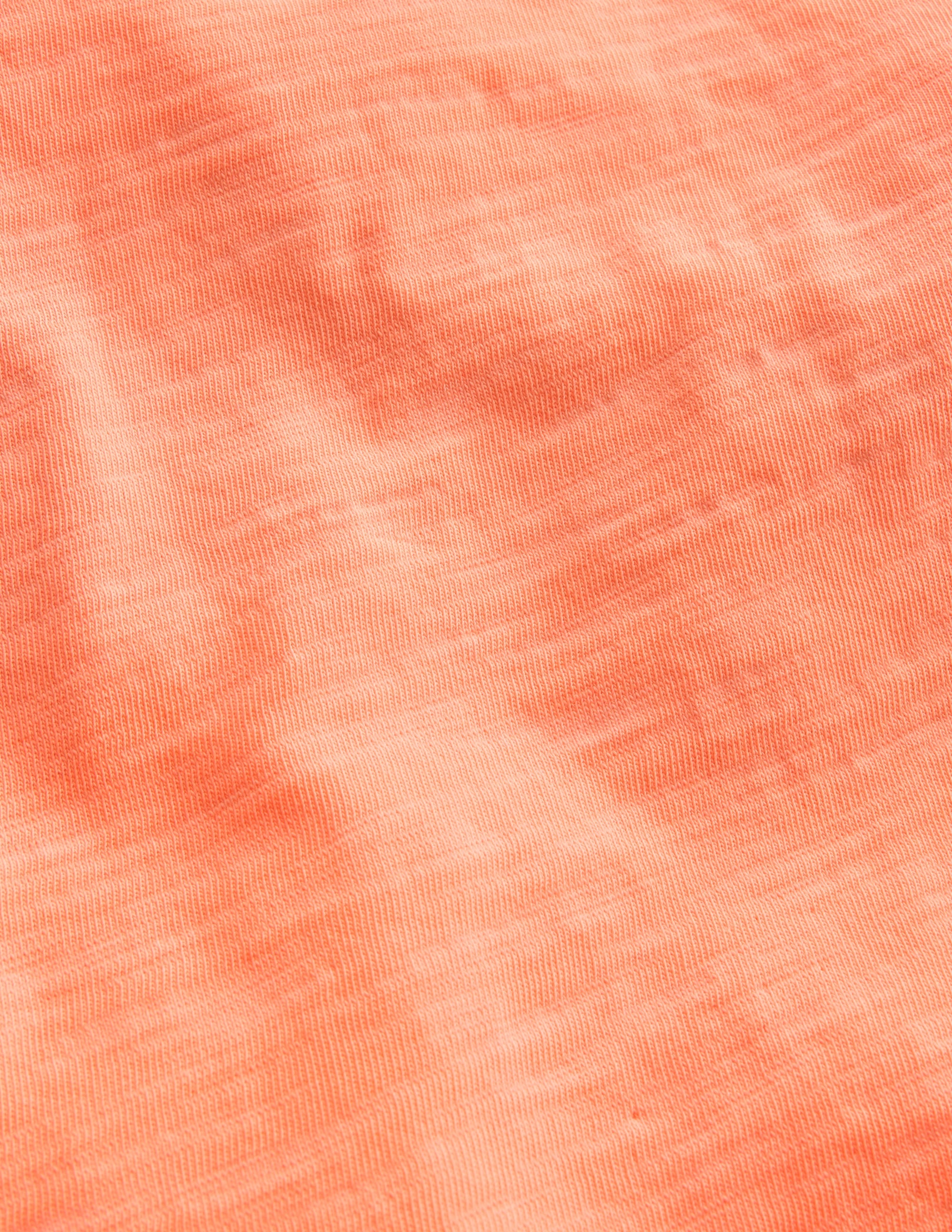 Lockeres T-Shirt in Neonfarben-Neonorange - Image 3