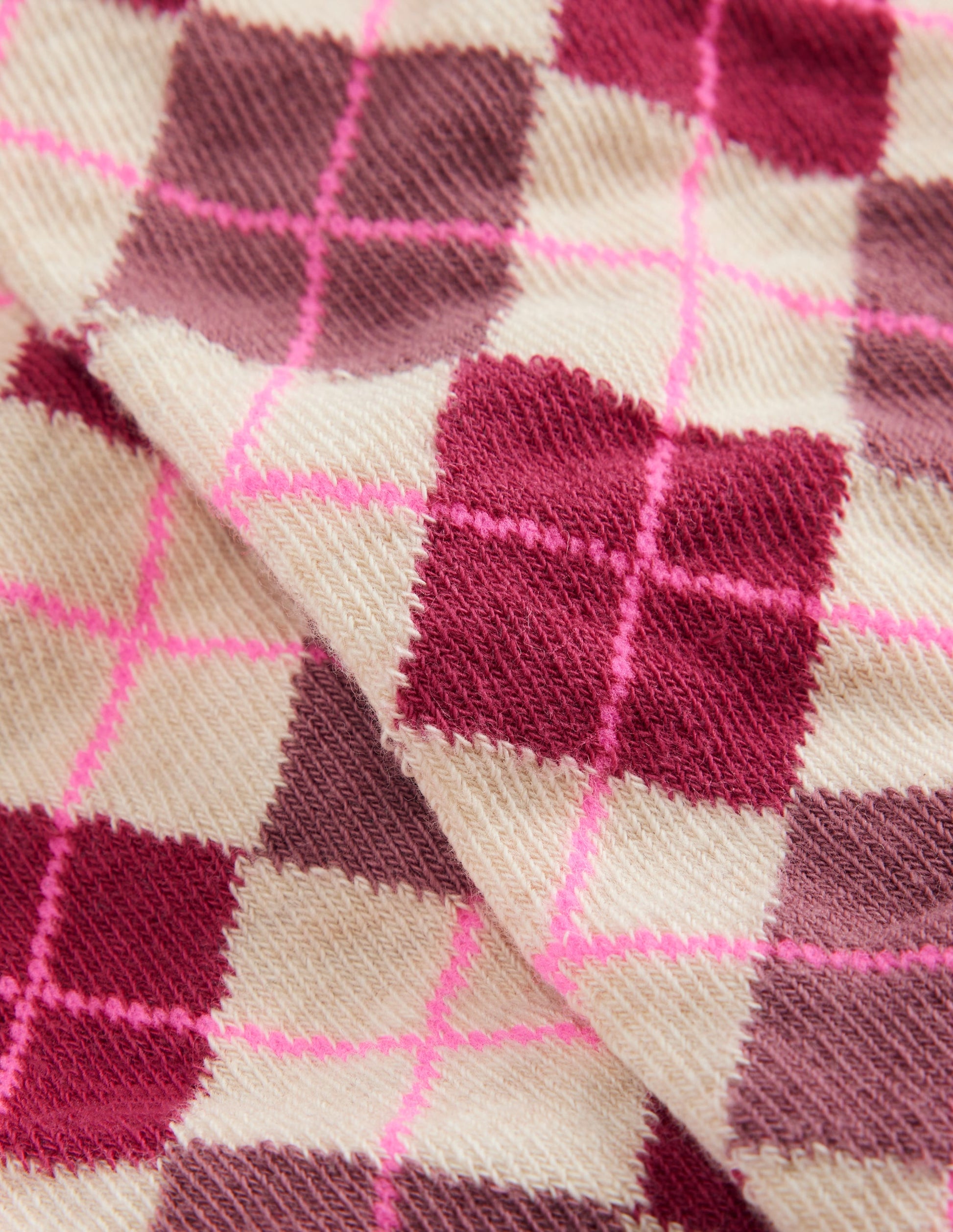 Gemusterte Strumpfhose-Argyle-Muster-2