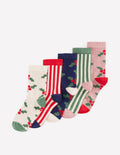 Socken im 5er-Pack-Stechpalme