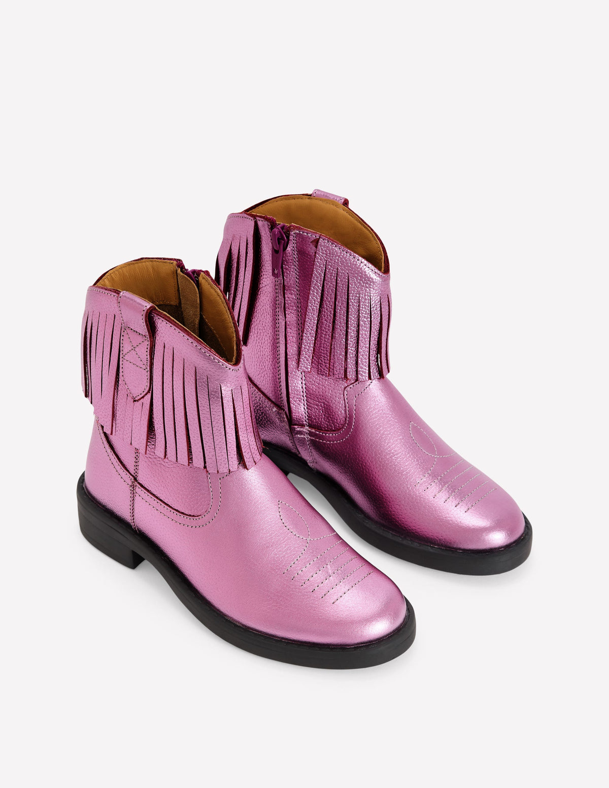 Westernstiefel-Rosa-Metallic - Image 2