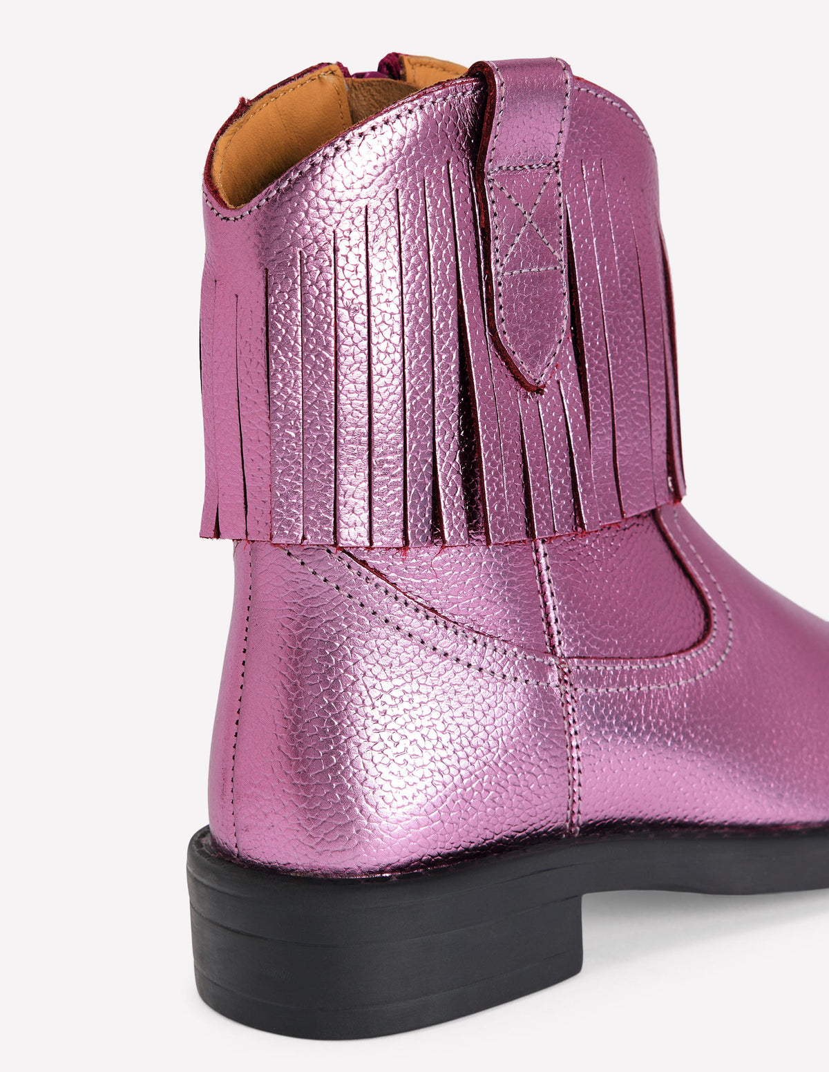 Westernstiefel-Rosa-Metallic - Image 3
