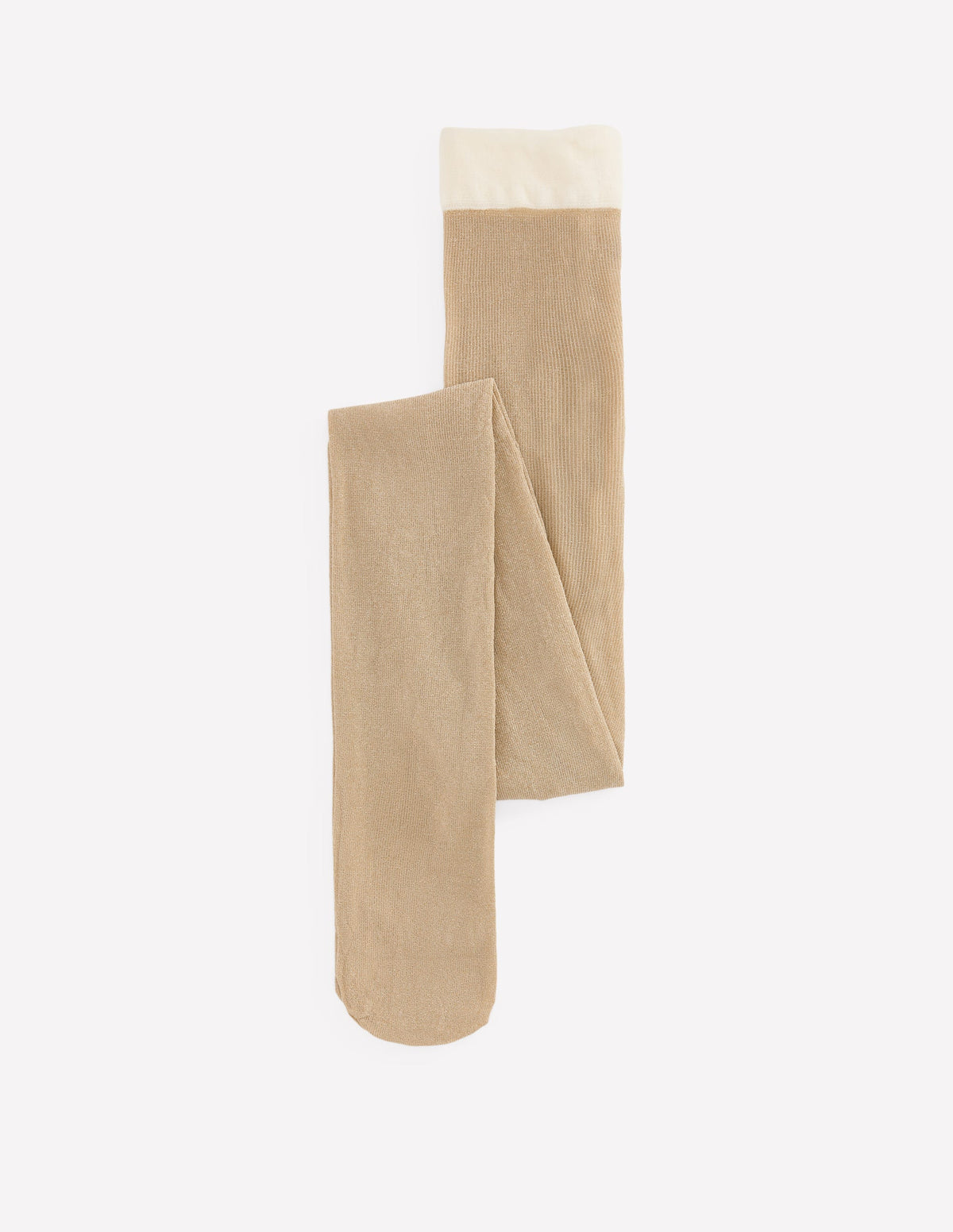 Glitzernde Strumpfhose-Gold-1