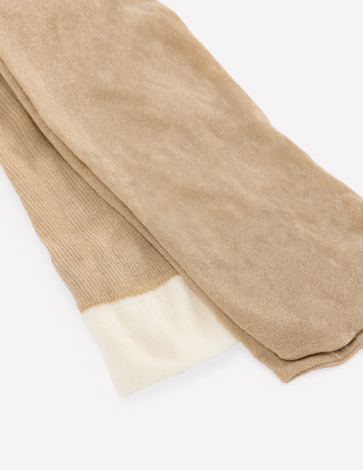 Glitzernde Strumpfhose-Gold-2