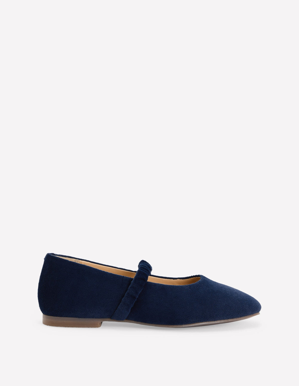 Mary Janes aus Samt-Schuluniform-Marineblau - Image 1