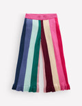 Glitzernde, gestrickte Partyhose-Regenbogen, Glitzerstreifen